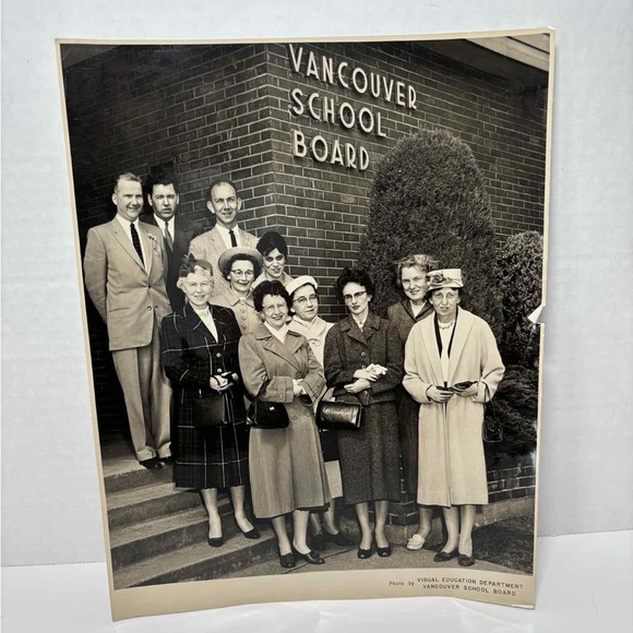 Vancouver School Board Historical Photo 1960 Visual Education Department - Picture 2 of 5
